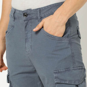 Pantalones Cargo para Hombre, Diseño Único, Secado Rápido, Estilo Clásico, Lavado Desgastado, Cintura Media, Tejido de Punto, Cantidad al por Mayor - Product Image 5