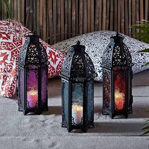 Nordic New Design Wholesale <b>Lantern</b> Handmade <b>Moroccan</b> <b>Lantern</b> Rustic Candle Holder Vintage Style Customizable Color Size - Product Image 3
