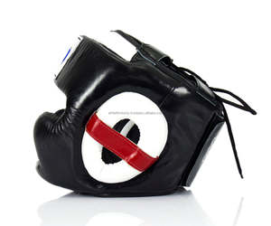 Fairtex HG10 Protecteur de tête de super sparring kickboxing de haute qualité en cuir véritable pour équipement d'entraînement de boxe - Product Image 5