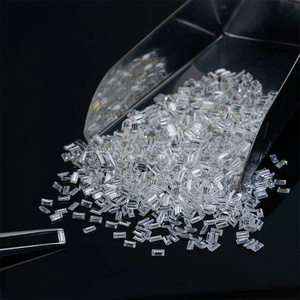 Diamant de laboratoire CVD taille baguette, total 11,20 carats, clarté VVS-VS, couleur D-E-F, EX-VG, taille certifiée, pour la fabrication de bijoux - Product Image 5