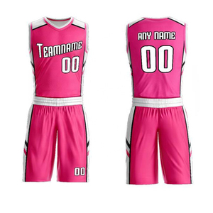 Conjunto de Uniforme de Baloncesto Personalizado para Niños, Jersey Reversible y Pantalones Cortos, para Jóvenes, Niños y Niñas, con Número, Ropa Deportiva de Equipo, OEM, Venta al Por Mayor - Product Image 4
