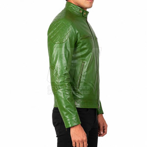 Top Selling Custom Design Men Leather <b>Biker</b> <b>Jacket</b> Made In High Quality Material Men Leather <b>Jacket</b> For Auto Racing Wear - Product Image 3