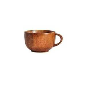 Taza de café de madera de boca ancha, taza de sopa de madera maciza, taza de té con veta natural, vajilla de cocina al por mayor - Product Image 6