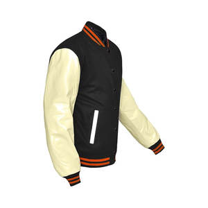 Veste universitaire de haute qualité, style Letterman, logo personnalisé, vêtement d'extérieur, coupe confortable, veste élégante inspirée du style universitaire - Product Image 3