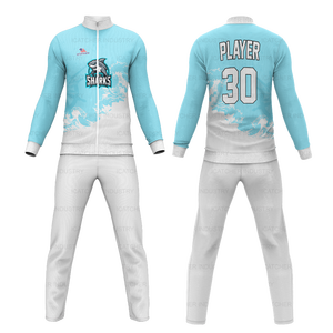 Pure Youth Custom Full Sublimation Lightning 7 v 7 Compression Turtleneck Jersey Streetwear Skull 7v7 Flag Football Jersey - Product Image 4