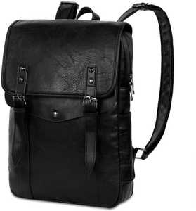 Mochila de Cuero ZOLO LEATHERS Vintage Clásica de Lujo, Cuero Crazy Horse, Cierre de Cremallera Antirrobo, Impermeable, con Múltiples Bolsillos, para Viaje - Product Image 2
