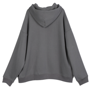 Sudadera con capucha y cremallera para hombre, de algodón polar, personalizada, de alto gramaje, oversize, estilo cropped y corte holgado, al por mayor - Product Image 5