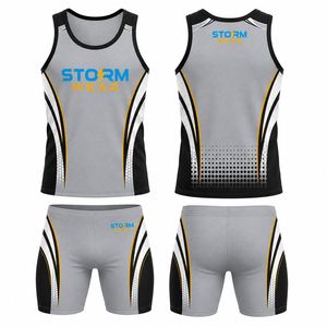 Nuevo Uniforme de Compresión para Carreras, Ultraelástico, con Diseño Impreso, Ropa Deportiva de Alta Visibilidad, Conjunto para Atletismo - Product Image 4