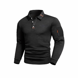 Polo de Alta Calidad para Hombre, Informal, Transpirable, Talla Grande, de Lujo, de Algodón, Manga Corta, Verano, Moda - Product Image 3