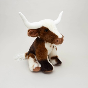 Peluche d'animal en peluche Longhorn Ox, 31 cm-50 cm, pour enfants de 2 à 4 ans, unisexe - Product Image 3