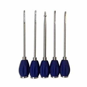 ชุดเครื่องมือผ่าตัดกระดูกสันหลังและเข็มเจาะกระดูกสันหลัง สำหรับศัลยกรรมกระดูกและประสาทศาสตร์ เครื่องมือความแม่นยำสูง ทำจากสแตนเลส ชุดอุปกรณ์สัตวแพทย์ สำหรับการผ่าตัดในเจวา - Product Image 1