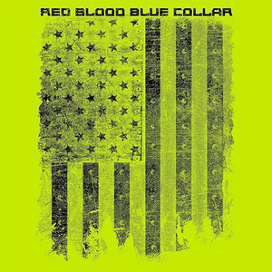 Sudadera con Capucha para Hombre Red Blood Blue Collar - Product Image 5