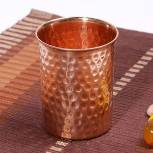 Copper drinking <b>cups</b> manufacturer bulk order custom logo ayurvedic drinkware export <b>reusable</b> durable supplier india - Product Image 3