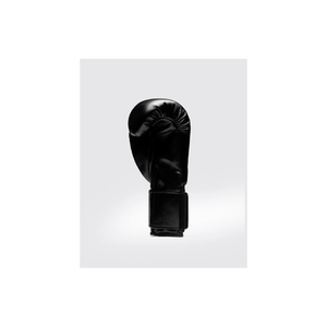 Gants de boxe en cuir noir, fermeture à lacets sur le poignet, pour adultes, équipement de boxe - Product Image 6