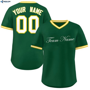 Camiseta de Béisbol para Hombre, Logotipo Personalizado Impreso por Sublimación, Uniforme Deportivo - Product Image 4