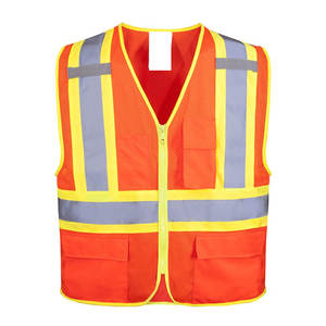 Gilet de sécurité réfléchissant grande taille, nouveau style, haute qualité, antibactérien, séchage rapide, vêtements de travail - Product Image 1