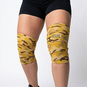 Rodilleras de compresión para gimnasio, soporte para rodilla, vendajes para fitness, levantamiento de pesas, prensa de piernas, sentadillas - Product Image 2