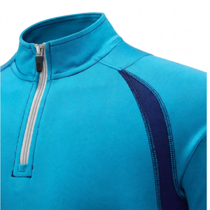 Ensemble de survêtement athlétique 2 pièces premium pour homme avec bande latérale contrastante, haut zippé 1/4, idéal pour le jogging et la gym - Product Image 6
