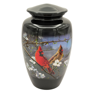 Urne funéraire élégante en marbre violet avec finition brillante pour un hommage commémoratif intemporel - Product Image 6