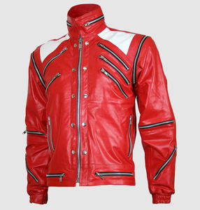 New Product Men <b>Sequin</b> Uniform MJ Dance Wear Glitter Red Halloween Vintage Michael Jackson Stage <b>Jacket</b> Pants Suits Cosplay - Product Image 3