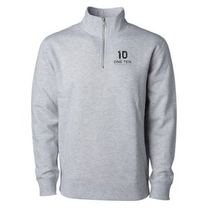 เสื้อสเวตเชิ้ตผู้ชายแบบซิปครึ่งตัว น้ำหนักปานกลาง เนื้อผ้านุ่มสบาย เหมาะสำหรับเล่นกีฬาและสวมใส่ลำลอง แขนยาว - Product Image 1
