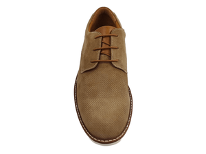 Zapatos Oxford de Gamuza para Hombre con Cordones, Punta Redonda, Suela de Goma Transpirable, Entresuela de EVA, Estilo Casual para Caminar en Todas las Estaciones - Product Image 3