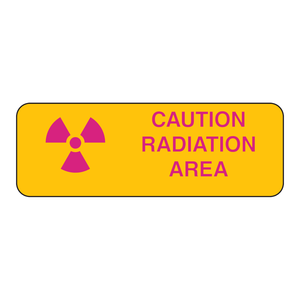 Panneau de signalisation de zone radioactive pour les laboratoires, les établissements médicaux et les zones industrielles - Product Image 3