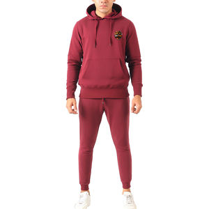 Ensemble de survêtement décontracté et confortable pour homme : sweat à capuche et pantalon de jogging doux et extensible pour l'entraînement, le fitness et la course à pied - Product Image 1