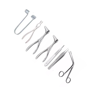 Juego de Instrumentos Quirúrgicos Manuales de Acero Inoxidable para Septoplastia y Rinoplastia, 26 Piezas Reutilizables para Cirugía Nasal - Product Image 6