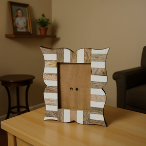 Handmade Rustic Wooden Picture <b>Frame</b> <b>Antique</b> Style Photo Display for Family Portrait Wedding Home Decoration - Product Image 3