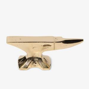 Modern Minimalist Metal Paperweight Sleek Design Office Desk Accessory Stylish Table Decor Paper Holder - Product Image 6