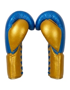 ถุงมือชกมวยหนังแท้โลโก้สั่งทำ พร้อมแถบเวลโคร สำหรับฝึกซ้อม ขายส่งจากโรงงาน - Product Image 3