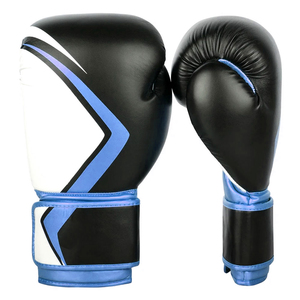 ถุงมือชกมวยหนัง PU คุณภาพสูง พิมพ์ลายสวยงาม รุ่นใหม่ สวมใส่ง่าย - Product Image 1
