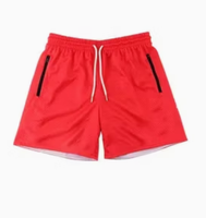 PROFIT SPORTS Short de bain pour homme à imprimé feuilles, séchage rapide, taille à cordon, longueur mi-cuisse, décontracté, pour la natation et le surf, personnalisable, polyester/coton