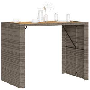 Mesa de Bar para Jardín Gris - Product Image 4