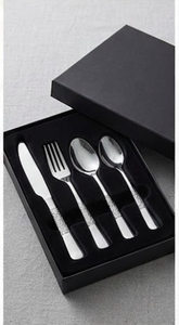 Ensemble de couverts élégants en acier inoxydable poli miroir, compatibles lave-vaisselle, pour mariage, usage domestique et repas. - Product Image 6