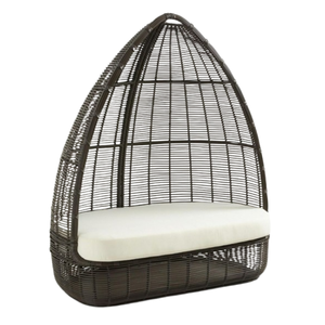 Nhà Máy Trực Tiếp Bán Mây Wicker Vườn Bộ Từ Trung Tâm <span class=keywords><strong>Java</strong></span> Indonesia Tốt Nhất Ngoài Trời Ghế Sofa Cho Vườn Sử Dụng - Product Image 3