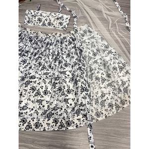 Lehenga choli ชุดปาร์ตี้สวยงามพิมพ์ดิจิตอลดีไซน์เนอร์สำหรับโอกาสของสโมสร - Product Image 3