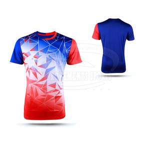 Nouveauté Vêtements de Sport Maillot Imprimé à Manches Courtes Jersey Imprimé à Manches Courtes en Polyester 100% - Product Image 2