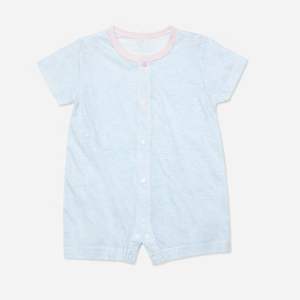 JALBEBE Tutina Estiva Unisex per Neonati in Cotone 100% Traspirante con Chiusura a Bottoni e Maniche Corte, Articolo per Bambini all'Ingrosso - Product Image 4