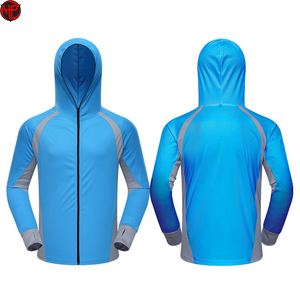 Sudadera de Pesca con Capucha, Venta al por Mayor, Protección Solar Sublimada, Camisa de Pesca para Hombre UPF 50, Camisas de Pesca con Capucha de Manga Larga - Product Image 2