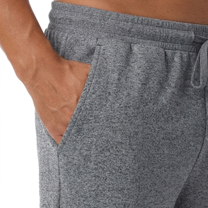Best Quality New Trending Summer Men's Shorts <b>Sets</b> Pure 100% Cotton Black Gary Color Product Jogging Wear Men's Shorts <b>Sets</b> - Product Image 4