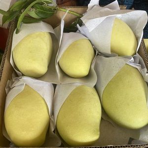 Darlac Farms Private Label OEM Supplier Wholesale 100% Original Frozen Mango IQF <b>Sliced</b> Bulk Vacuum Pack HACCP/ISO 20kg Vietnam - Product Image 2