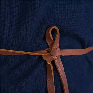 Overol de Trabajo Unisex de Cuero Genuino de Alta Calidad, Color Marrón, Resistente al Agua, Múltiples Bolsillos, Detección de Agujas, Fusión sin Costuras HARAZ - Product Image 4