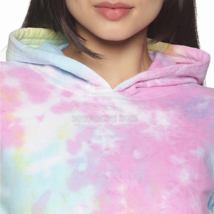 Women Crop <b>Top</b> Sublimation Hoodies <b>Winter</b> for Women Workout Blank Hoodies Drawstring Soft Fleece Hoodie - Product Image 5