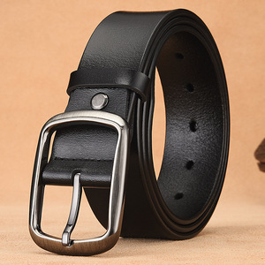 Cinturones de Cuero Genuino con Logotipo Personalizado a Precio de Fábrica al por Mayor, Cinturón con Hebilla Automática para Hombre - Product Image 4