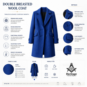 Blazer en coton et polyester brodé Delta Sigma Sorors pour femme, manteau de sororité, vêtement d'extérieur de la régalia maçonnique héritage - Product Image 5