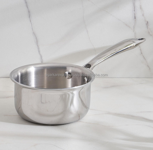 Olla de Cocina de Acero Inoxidable con Mango Largo, Olla de Cocina Resistente de Fábrica - Product Image 4