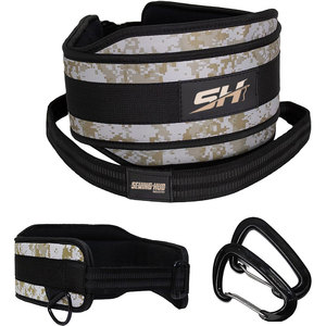 Cinturón de neopreno de alta resistencia con cadena de acero y mosquetón para dominadas con peso, entrenamiento de fuerza, precio mayorista, cinturón de gimnasio - Product Image 5