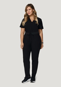 ชุดสครับตรวจโรคแบบถัก ผ้าฝ้ายผสมโพลีเอสเตอร์ สีขาว ยี่ห้อ Sike Custom High Work สำหรับทั้งชายและหญิง แขนยาว ผลิตในจีน เหมาะสำหรับโรงพยาบาล - Product Image 4